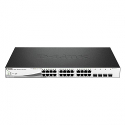 Switch PoE D-Link DGS-1210-28P 24xGE 4xSFP