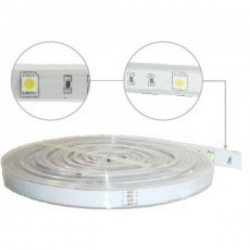 Taśma LED 150diod 5050 białe zimne IP68-14280