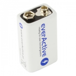 Akumulatorek NiMH 9V EverActive 250mAh