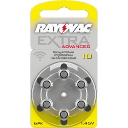 Bateria słuchowa 10 Rayovac Extra Advanced 1,45V