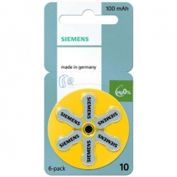 Bateria słuchowa 10 Siemens 1,45V