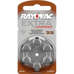 Bateria słuchowa 312 Rayovac Extra Advanced 1,45V