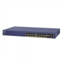 Switch Netgear ProSafe FS728TP 24xFE 24xPoE 4xGE