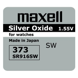 Bateria srebrowa Maxell 373 1,55V