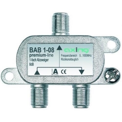 Odgałęźnik CATV Axing BAB 1-08 1-we/2-wy