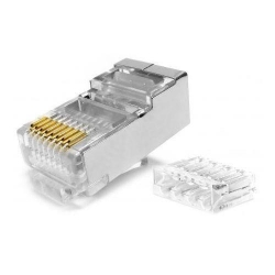 Wtyk modularny RJ-45 8p8c kat.6 typ 2 ekranowany