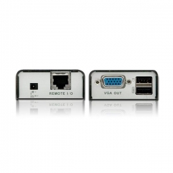 Extender sygnału KVM VGA + USB po skrętce 100m