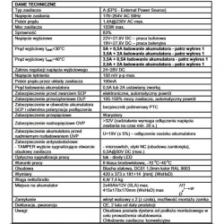 Zasilacz buforowy impulsowy HPSB5524D 27,6V 5A