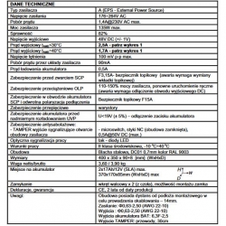 Zasilacz buforowy impulsowy HPSB2548C 48V 2,5A