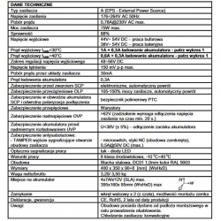 Zasilacz buforowy impulsowy HPSB1348B 54V 1,3A