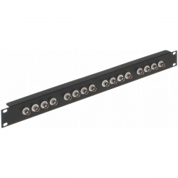 Patchpanel 16xgn.BNC AHD/CVI/TVI 19cali 1U