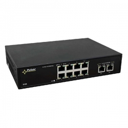 Switch PoE Pulsar SF108 8xFE 8xPoE 2xSFP 1xUplink