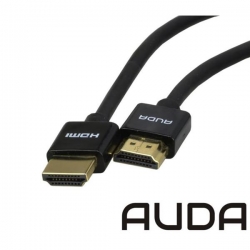 Kabel HDMI v.1.4 0,5m Auda Optimum Premium Slim