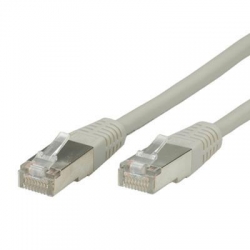 Kabel patchcord UTP CU kat.6 1,5m szary