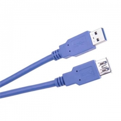 Kabel przedłużacz USB 3.0 wt.A/gn.A 1,8m