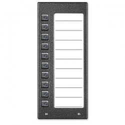 Panel listy lokatorów CDN-10NP z przyciskami