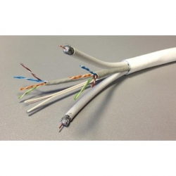 Przewód multimedialny 2xRG-6 2xUTP 5e 1xFTTH 350m