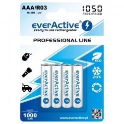 Akumulatorek NiMH AAA R3 EverActive 1050mAh