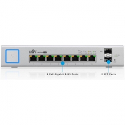 Switch PoE US-8-150W 8xGE 8xPoE+ 2xSFP