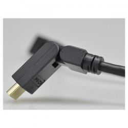 Kabel HDMI v.1.4 3m Auda Optimum regulowany 180st