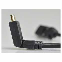 Kabel HDMI v.1.4 3m Auda Optimum regulowany 180st