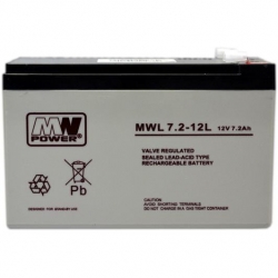 Akumulator żelowy bezobsługowy 12V 7,2Ah do UPS