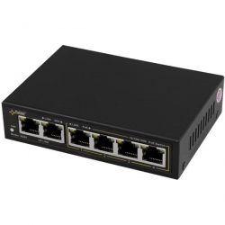 Switch PoE Pulsar SG64 6xGE 4xPoE 2xUplink-21609