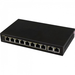 Switch PoE Pulsar SG108 10xGE 8xPoE 2xUplink-21610