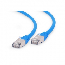 Kabel patchcord FTP CU kat.5e 2m niebieski -22123