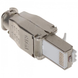 Wtyk modularny RJ-45 8p8c kat.6A kat.7 ekran. Hand-22297