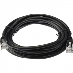 Kabel patchcord UTP CU kat.5e 5m czarny-22589