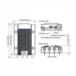 Wideoserwer 4-kanałowy M7014 -22641