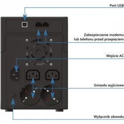 Zasilacz UPS Line-in Power Walker VI-2200SH-22811