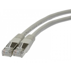 Kabel patchcord FTP CU kat.5e 1,5m szary-22841