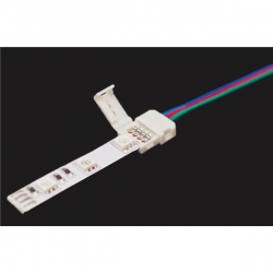 Złącze pojedyńcze Click taśmy LED 10mm RGB przewód-23631