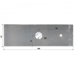 Zwora elektromagnetyczna D-ZE-500 NO/NC   LED 500k-23661