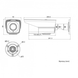 Kamera Turbo HD tubowa HQ-TU202812BT-IR-P 2Mpix-23741