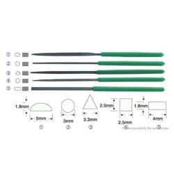 Zestaw pilników precyzyjnych Pro's Kit 8PK-605A-23911