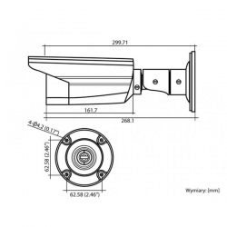 Kamera IP tubowa HQ-MP2040HT-IR50 2Mpix 4mm-24091