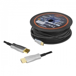 Kabel AOC optyczny ultra HDMI v.2.0 50m hybryda-25378