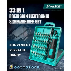 Zestaw końcówek bit/imbus 33szt Pro's Kit SD-9826-25966