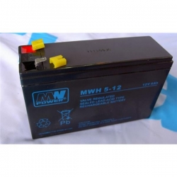 Akumulator żelowy bezobsługowy 12V 5Ah do UPSów-26415