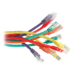 Kabel patchcord UTP CU kat.6 10m niebieski-26917