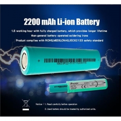 Lutownica oporowa 8W SI-B166 Pro's Kit 2200mAh-27378