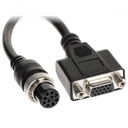Kabel wt.VGA - wt.M16 MC-AF10-DBF15 0,25m Dahua-27703