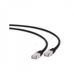 Kabel patchcord F/UTP kat.6A LSOH 1,5m czarny -27767