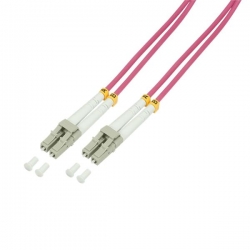 Kabel patchcord LC/PC-LC/PC 50/125 OM4 duplex 80m-28082