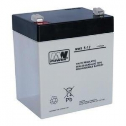 Akumulator żelowy bezobsługowy MWS 12V 5Ah-28575