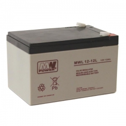Akumulator żelowy bezobsługowy MWL 12V 12Ah-28577