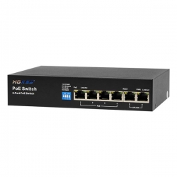 Switch PoE PS606E 6xFE 4xPoE 2xUplink-28626